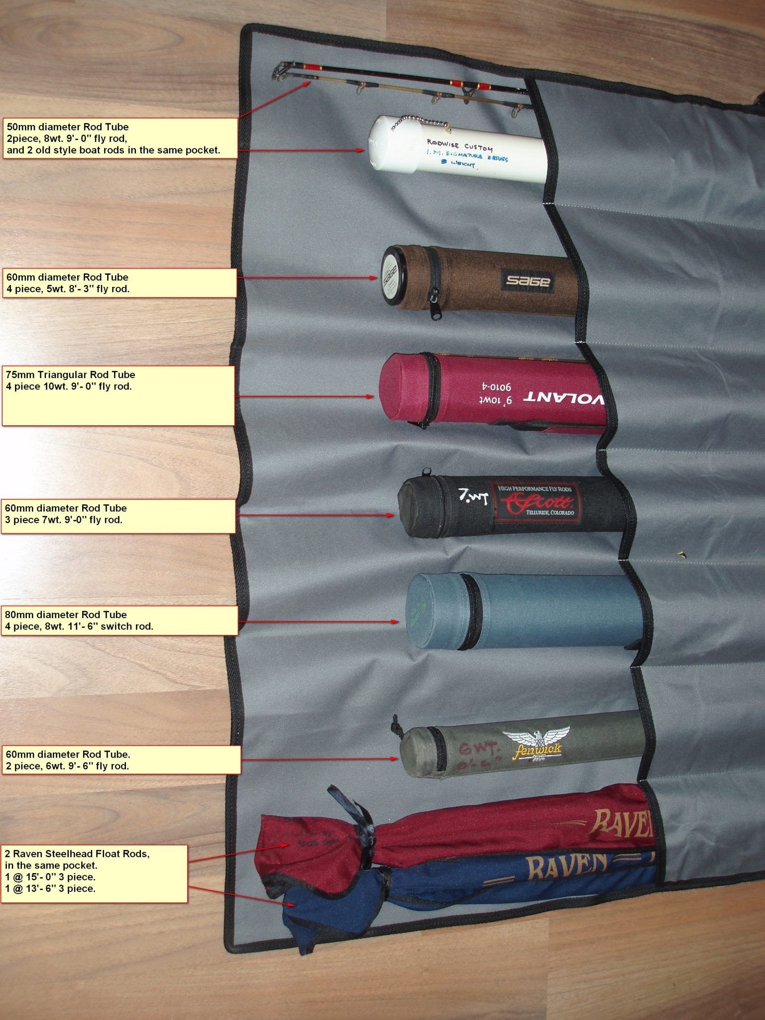 Fishing Rod Bag,Fishing Rod Case Foldable Fishing Rod Case Canvas Fishing  Rod Case Maximized Efficiency 